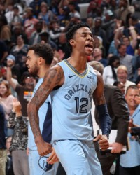  莫兰特压哨绝杀灰熊险胜森林狼巩固西部前六席位